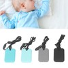 4pcs Sensory Chew Necklace Food Grade Silicone Reduce Anxiety Safe