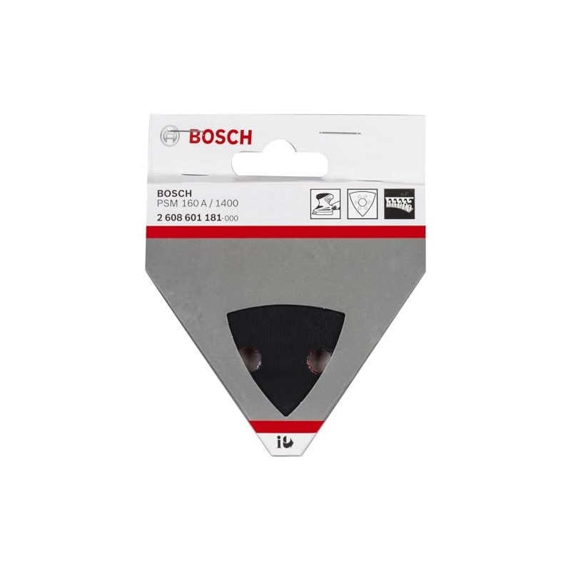 Bosch Accessories 1x Delta Sanding Plate for PSM 160 A/AE