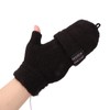 USB Heated Gloves Electric Half Hands Double Sided Heating Warm