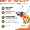 Reflective Dog Vest – Fluorescent Orange | High-Visibility, Water-Resistant Safety