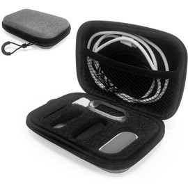 EVA AI Voice Recorder Travel Case - NotePin Storage Box, Shockproof Design with Integrated Mesh Accessory Pouch, Perfect for Travel and Daily Use