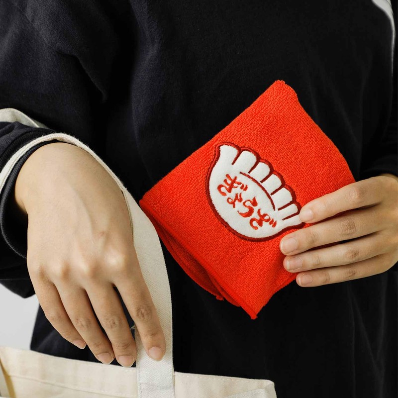 [HIGHTIDE] New Retro Hand Towel (Red)
