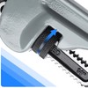GleamRad 3-Piece Aluminum Pipe Wrench Set,10", 14", 18", Heavy Duty
