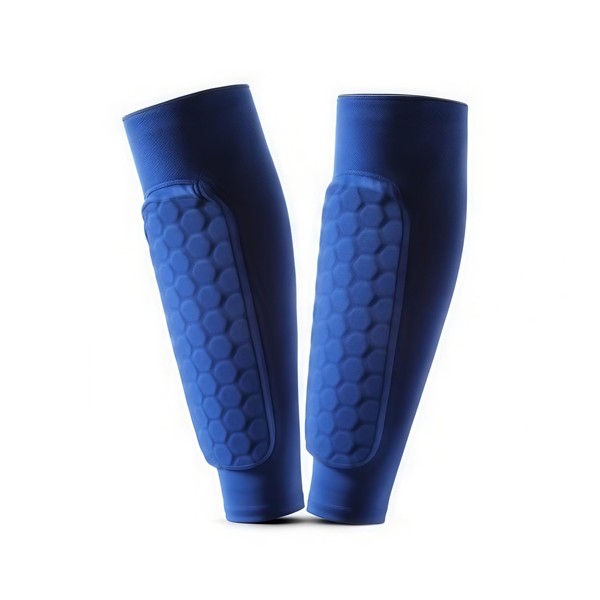 Senvitate Soccer Shin Guards for Adult, Calf Compression Sleeve with