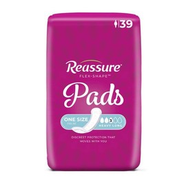 Reassure Flex-Shape Pads, Heavy Plus - 39 per Bag