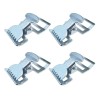 Tie 4 Safe 4 PCS 1" Zinc Plated Alligator Clip