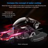 Mechanical Mouse Ergonomic Gaming Adjustable Tail Wired Computer Supplies 4000DPI