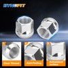 Dynofit M14x2 Open Lug Nuts Compatible with Ford F150 Expedition
