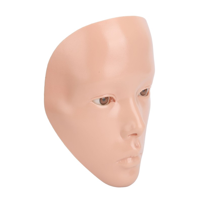 5D Cosmetic Practice Face Set Silicone Reusable Makeup Mannequin Face