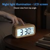 GUUMUXIN Digital Alarm Clock with Temperature Display and Brightness Sensor.