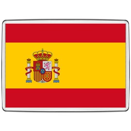 Pixly® Spain Flag Fridge Magnet Large Jumbo Size Spanish Keepsake Country Souvenir Novelty Refrigerator Magnets Gift