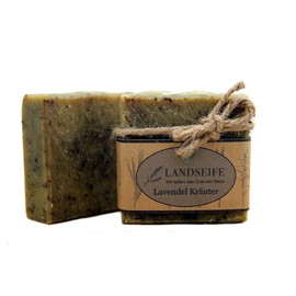 Landseife Lavender Herbs - Handmade Organic Natural Soap