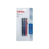 STAPLES 2618980 2-in-1 Stylus and Pen 3-Pack Black/Red/Blue