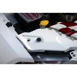 SilverHorse Racing Hood Bumper Bezel pair for 2005-2014 Mustang-Chrome