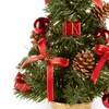 30cm Red Dressed Christmas Tree