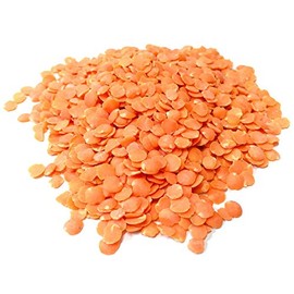 Red Split Lentils, Premium Quality, Free P&P to the UK (100g)