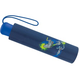 Scout Children's Umbrella Pocket Umbrella School Bag Umbrella with Reflective Strips Extra Light, Super Knights