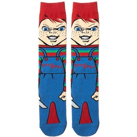 Shop-UP! La Bàmbola Assàssìna, Chucky, Horror Movie Unisex, Black, 43, black