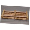 Healvian Wooden Foot Roller for Trigger Point Acupuncture Row Design