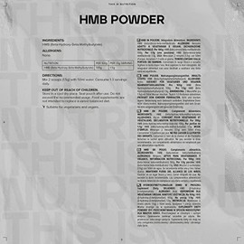 Bulk Bulk HMB Powder, 500 g, Packaging May Vary