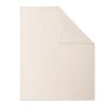 SLEEP ZONE Throw Blanket for Couch, Jersey Knit Blanket Cream