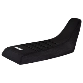 Honda 1985-1986 Honda ATC 250 R Gripper Seat Cover - Enjoy Mfg BLACK w BLACK RIBS #278