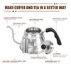 Stainless Steel Tea Kettle 800ml W/O Thermometer Gooseneck Kettle for