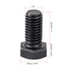 uxcell 1/2''-13 * 1'' Hex Head Screw Bolts Fastener Grade