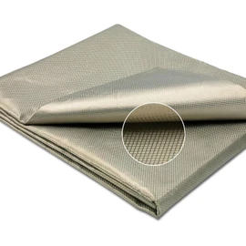 Faraday Fabric Military Grade Cloth 43.3"x118" Big 3.3 Yard Nickel Copper Conductive Material for WiFi,Cell, Bluetooth,RFID,EMP Protection