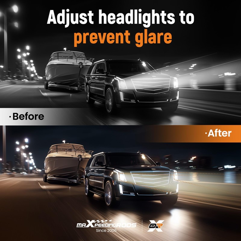 maXpeedingrods Level sensor headlight range adjustment front left suitable for
