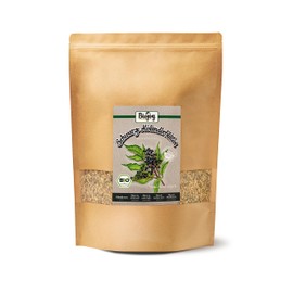 Biojoy Organic Elderflower Tea (500 g), Black Elderflower Dried and Cut, Elderberry Tea (Sambucus nigra)