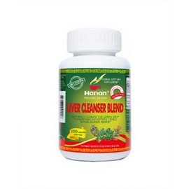 Hanan Higasan Liver Cleanser Blend | 100 Capsules | Naturally Aids in Supporting Healthy Liver Function & Healthy Cholesterol Levels (1 Pack)