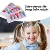 Pinsheng 15 Pieces Glitter Sequin Hair Clips Cute Fruit Pattern