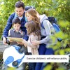 Pack of 9 Children's Compass, Multi Colour Mini Survival Compass,