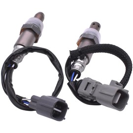 QPCRAP 4Pcs Oxygen O2 Sensor Fit for Toyota Sienna 2012 2013 2014 2015 3.5L V6 FWD Upstream Downstream Replaces 234-9128 234-9114 234-4416 234-4540