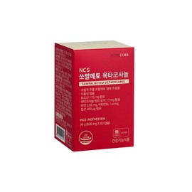 Nutricore Saw Palmetto Octacosanol 600mg x 60 capsules / 뉴트리코어 쏘팔메토 옥타코사놀 600mg x 60캡슐