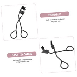 Housoutil Eyelash Curler Clamp Magnetic Eyelash Lift False Lash Applicator Heat Curler Makeup Tool