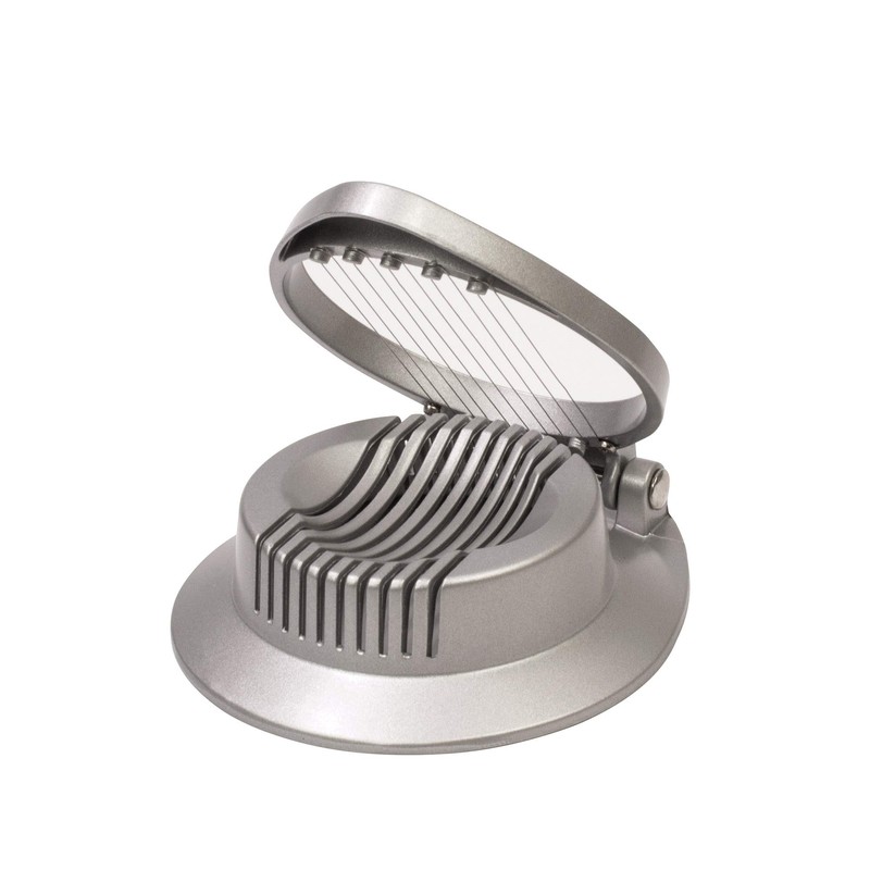 HIC Kitchen Classic Non-Stick Egg Slicer, 18/8 Stainless Steel Wires