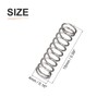 DTGN 0.4x4x15mm(DxODxL) Compression Springs, 10 Pack Perfect for Machinery, Spring