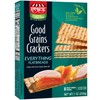 Snacktery Everything Flatbread Crackers - All Natural Thin Crackers in
