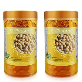 Springleaf Premium Lecithin 1200mg Springleaf Premium Lecithin 1200mg 200 tablets 2 packs, 2 units / Springleaf Premium Lecithin 1200mg 스프링리프 프리미엄 레시틴 1200mg 200정 2팩, 2개