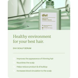 divi Healthy Hair Goals Bundle - 30ml Hair Serum, 2 Fl Oz Volumizing Shampoo, & 2 Fl Oz Volumizing Conditioner