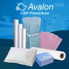 TIDI 612 Avalon Single-Use Chiropractic Headrest Paper Roll, White, 12”