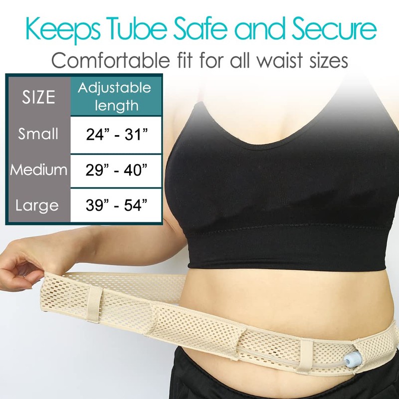 Mesh Breathable PD Belt Peritoneal Dialysis Catheter Accessories Supplies Soft