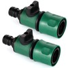 TOKIISHE Pack of 2 Quick Coupling Extender, Regulating Valve 1/2