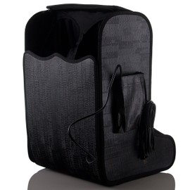 Portable Infrared Foot Sauna Heat Massage by Durasage w/Handheld Controller, up to 60min timer, up to 100+ degrees Fahrenheit