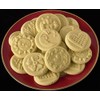 JBK Pottery Terra Cotta Cookie Stamps (Santa)