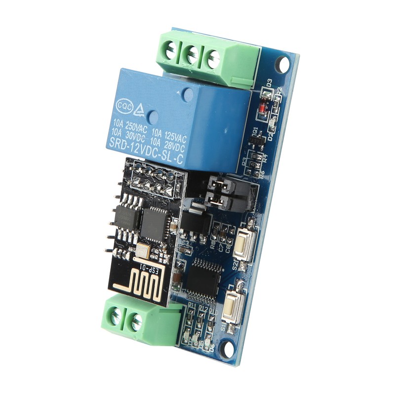 1‑Way WiFi Relay Module for Android Mobile Phone APP Wireless