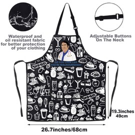 MYSOMY Dr Now Kitchen Apron Dr Now Kitchen Gifts Do You Look Like You'Re Malnourished Dr. Now Merchandise (Do You ap UK)