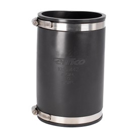 Fernco XL 1056-442 Flexible Pipe Coupling 4” CI/Plastic/Steel to 4” CI/Plastic/Steel